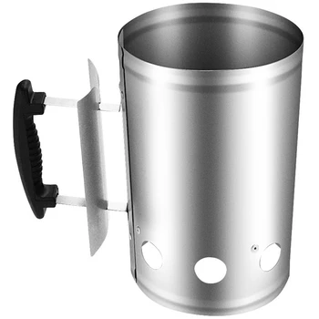 Grill Barbecue Bbq Galvanized Steel Chimney Lighter Basket Outdoor Cooking Quick Rapid Fire Briquette Charcoal Starters Can Cani 
Grill Barbecue Bbq Galvanized Steel Chimney Lighter Basket Outdoor Cooking Quick Rapid Fire Briquette Charcoal Starters Can Cani