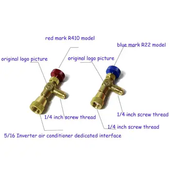 2Pcs Safety Valve R410A R22 Air Conditioning Quick Coupler Connector Adapters 28TC
2Pcs Safety Valve R410A R22 Air Conditioning Quick Coupler Connector Adapters 28TC