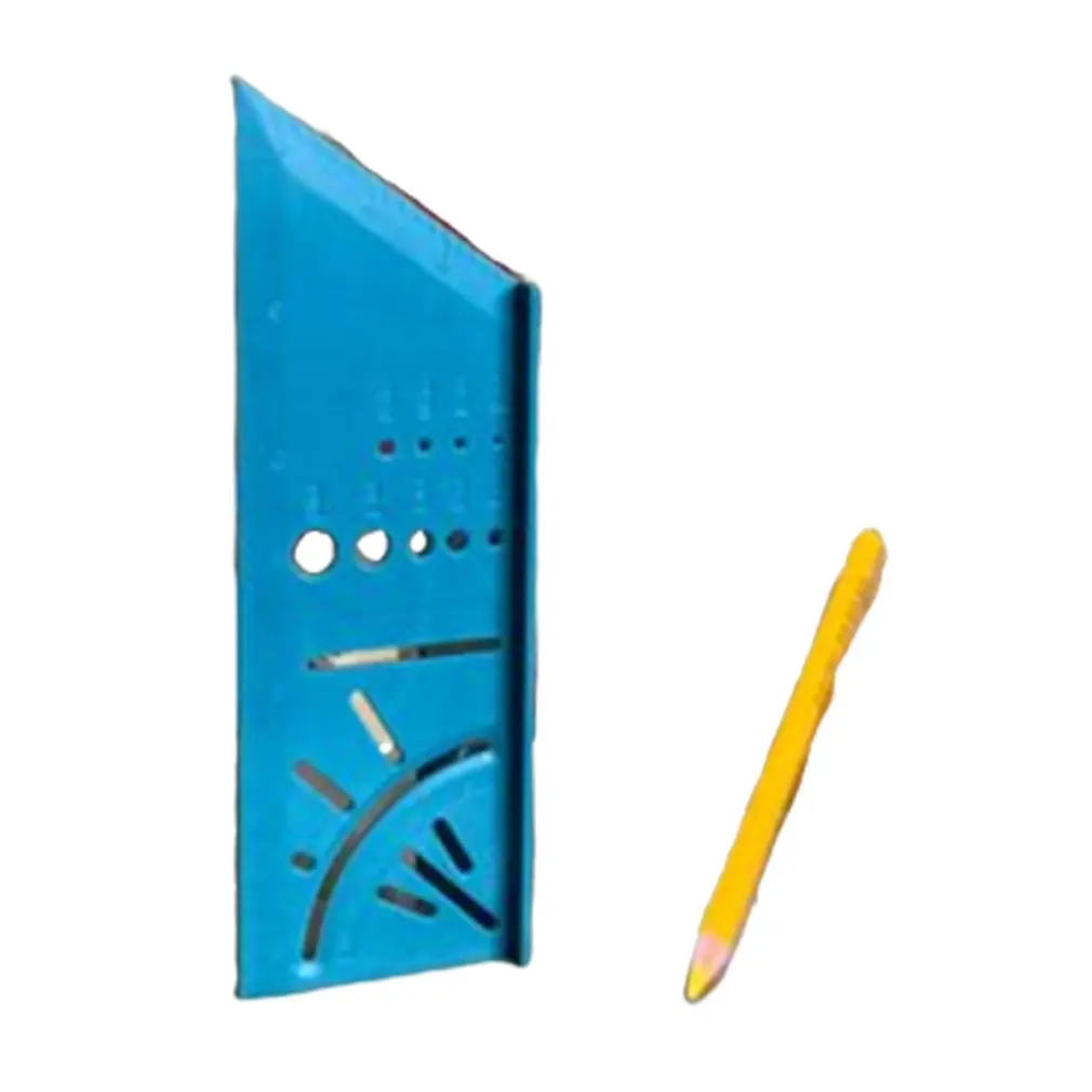 Multi-function square ruler Three-dimensional carpentry stop type ABS 3D Mitre Angle Measuring Gauge Wood Pipes
Multi-function square ruler Three-dimensional carpentry stop type ABS 3D Mitre Angle Measuring Gauge Wood Pipes