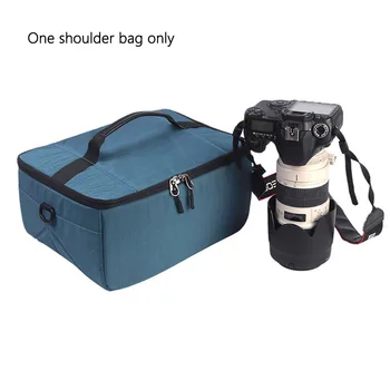 Waterproof Camera Insert Bag Zipper Portable Lens Storage Top Handle Flexible Padded Partition Multifunction With Strap For DSLR
Waterproof Camera Insert Bag Zipper Portable Lens Storage Top Handle Flexible Padded Partition Multifunction With Strap For DSLR