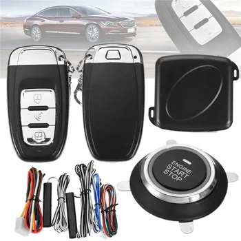 9Pc Diy Car SUV Keyless Entry Engine Start Keyless Alarm System Push Button Remote Starter Stop Automobiles Auto Car Accessories
9Pc Diy Car SUV Keyless Entry Engine Start Keyless Alarm System Push Button Remote Starter Stop Automobiles Auto Car Accessories