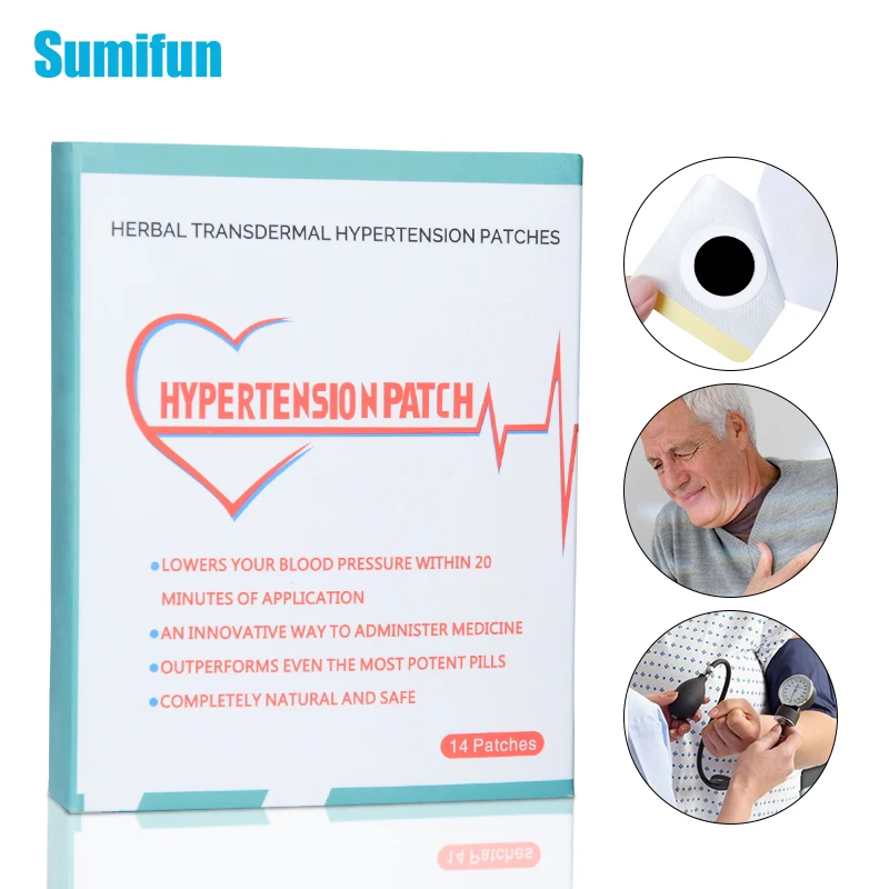 Sumifun 6Pcs/3Bags Hypertension Patch Reduce Control Blood Pressure Chinese Herbal Plaster D2531
Sumifun 6Pcs/3Bags Hypertension Patch Reduce Control Blood Pressure Chinese Herbal Plaster D2531