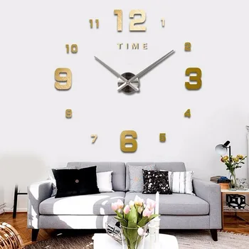 Digital European Style Simple Oversized Hanging Clock Living Room Fashion Art Pocket Watch DIY Cool Clock Needle
Digital European Style Simple Oversized Hanging Clock Living Room Fashion Art Pocket Watch DIY Cool Clock Needle