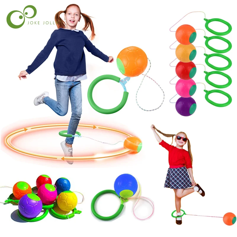 Фото 1 шт. скакающий шар забавные уличные игрушки Классическая Игрушка для прыжков