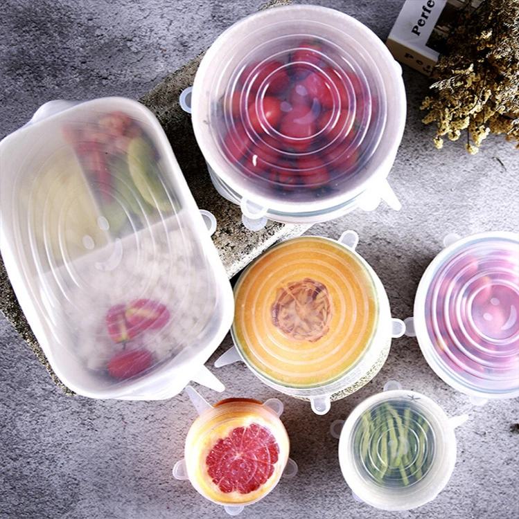 2020 Food Grade Silicone Fresh Keeping Cover Transparent Refrigerator Bowl Cover Kitchen Retractable Sealing Cover Food Cover
2020 Food Grade Silicone Fresh Keeping Cover Transparent Refrigerator Bowl Cover Kitchen Retractable Sealing Cover Food Cover