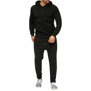 European and American spring and autumn new men's sports and leisure suit men's Hooded Sweater long sleeve suit two-piece Leggin
European and American spring and autumn new men's sports and leisure suit men's Hooded Sweater long sleeve suit two-piece Leggin