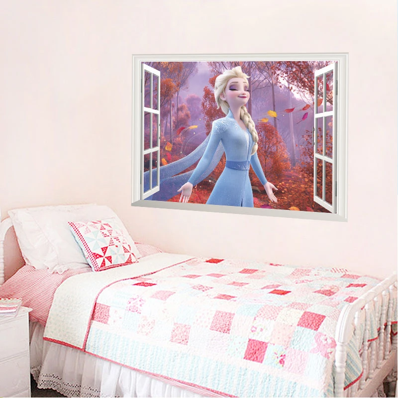 Disney Frozen 2 Princess 50*70cm Window Wall Stickers Home Decor Living Room Cartoon Elsa Wall Decals Diy Pvc Poster Gifts
Disney Frozen 2 Princess 50*70cm Window Wall Stickers Home Decor Living Room Cartoon Elsa Wall Decals Diy Pvc Poster Gifts