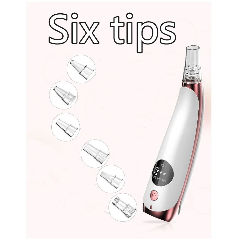 Blackhead Remover Face Deep Pore Clean Nose Cleaner Acne Pimple Removal Vacuum Suction Facial SPA Diamond Beauty Skin Care Tool
Blackhead Remover Face Deep Pore Clean Nose Cleaner Acne Pimple Removal Vacuum Suction Facial SPA Diamond Beauty Skin Care Tool