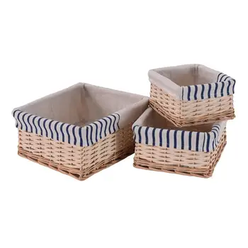 Handmade Wicker Storage Baskets Set Shelf Baskets Woven Decorative Home Storage Bins Baskets Organizing Baskets Nesting Baskets
Handmade Wicker Storage Baskets Set Shelf Baskets Woven Decorative Home Storage Bins Baskets Organizing Baskets Nesting Baskets