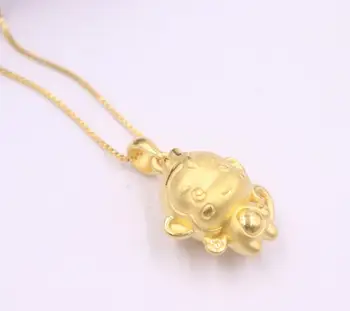 New Pure 24K Yellow Gold Three-dimensional Pendan 21x15mm Monkey 2.8g NO Necklace
New Pure 24K Yellow Gold Three-dimensional Pendan 21x15mm Monkey 2.8g NO Necklace