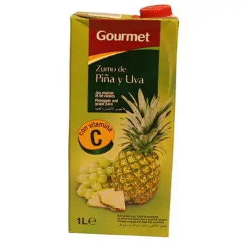 Zumo de Pina y Uva, Ananas Traubensaft
Zumo de Pina y Uva, Ananas Traubensaft