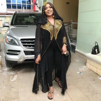 Chiffon Fashion Sequins Hooded African Dress Kimono Abaya Muslim Women Maxi Robe Party Hijab Jubah Ramadan Arab Islamic Clothing 
Chiffon Fashion Sequins Hooded African Dress Kimono Abaya Muslim Women Maxi Robe Party Hijab Jubah Ramadan Arab Islamic Clothing