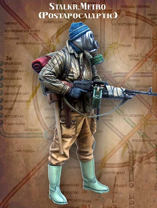 Unassambled 1/35 modern stand warrior Resin figure miniature model kits Unpainted
Unassambled 1/35 modern stand warrior Resin figure miniature model kits Unpainted