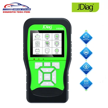 JDiag V600B VAG Scanner Full System Diagnosis + 12V Professional Battery Tester + OBD2 Scanner 3 in 1
JDiag V600B VAG Scanner Full System Diagnosis + 12V Professional Battery Tester + OBD2 Scanner 3 in 1