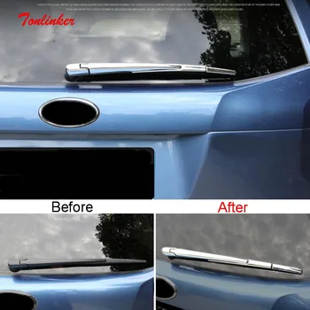 Tonlinker Exterior Car Rear Windows Wiper Cover for SUBARU Outback FORESTER 2013-20 Car Styling 4 PCS ABS Chrome Cover stickers
Tonlinker Exterior Car Rear Windows Wiper Cover for SUBARU Outback FORESTER 2013-20 Car Styling 4 PCS ABS Chrome Cover stickers