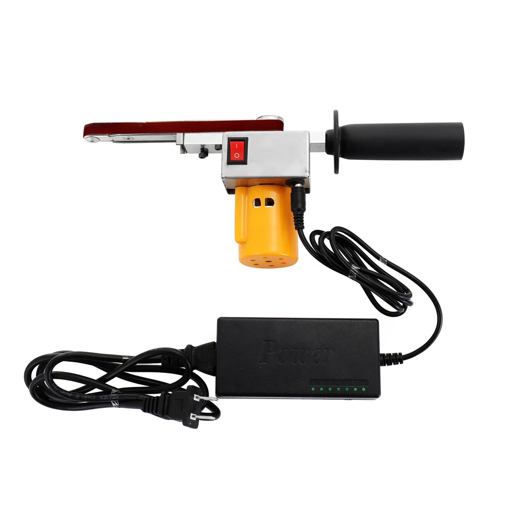 Handheld Belt Grinder Belt Sander Wood Grinding Narrow Corner Sanding Machine Mini Angle Grinder DIY Metal Polishing Tools
Handheld Belt Grinder Belt Sander Wood Grinding Narrow Corner Sanding Machine Mini Angle Grinder DIY Metal Polishing Tools
