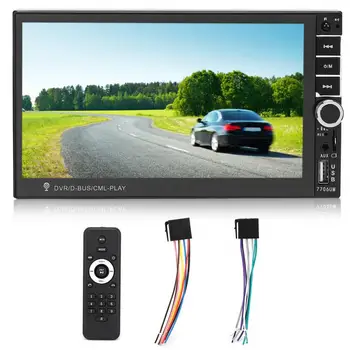 2 Din 7in Touch Screen MP5 FM Radio Audio Stereo Car Video Player 7706UM
2 Din 7in Touch Screen MP5 FM Radio Audio Stereo Car Video Player 7706UM