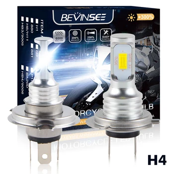 H4/9003/HS1 Motorcycle LED Headlight Bulb CSP High/Low Beam 6500K 100W 3000LM For Yamaha Viking 700 Viking VI Wolverine R-Spec
H4/9003/HS1 Motorcycle LED Headlight Bulb CSP High/Low Beam 6500K 100W 3000LM For Yamaha Viking 700 Viking VI Wolverine R-Spec