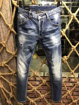 NEW Men Jeans Ripped for Men Skinny DSQ Jeans Pants Men Jeans Zipper Outwear Man Pants
NEW Men Jeans Ripped for Men Skinny DSQ Jeans Pants Men Jeans Zipper Outwear Man Pants