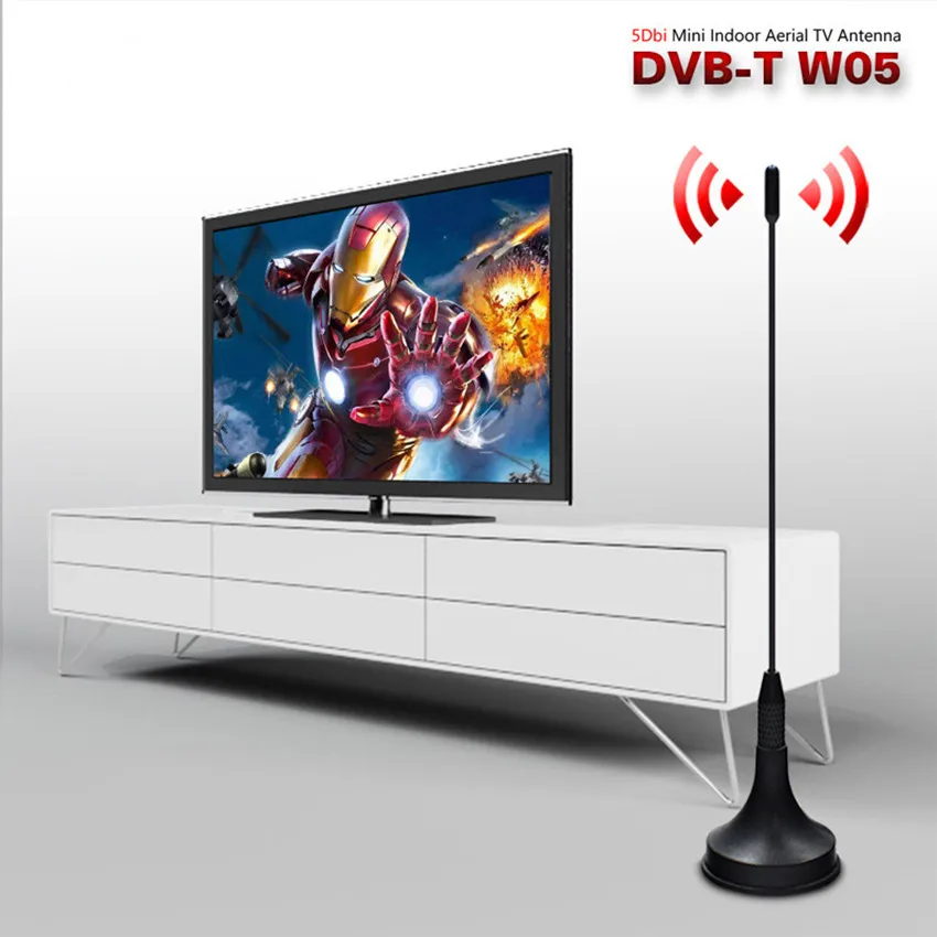5dBi Magnetic DVB-T Antenna Indoor HD TV Receiving Antenna Aerial Booster Digital TV Receiver For DVB-T Sucker Antenna TV Box
5dBi Magnetic DVB-T Antenna Indoor HD TV Receiving Antenna Aerial Booster Digital TV Receiver For DVB-T Sucker Antenna TV Box