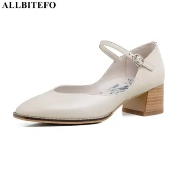 ALLBITEFO large size:33-43 genuine leather brand high heels office ladies shoes thick heel women shoes women high heel shoes
ALLBITEFO large size:33-43 genuine leather brand high heels office ladies shoes thick heel women shoes women high heel shoes