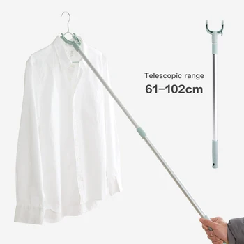Long Retractable Rods Adjustable Cloth Fork With Hanger Iron Pipe Clothesline Pole Pick Clothes Hanger Space Save Clothes Rack
Long Retractable Rods Adjustable Cloth Fork With Hanger Iron Pipe Clothesline Pole Pick Clothes Hanger Space Save Clothes Rack
