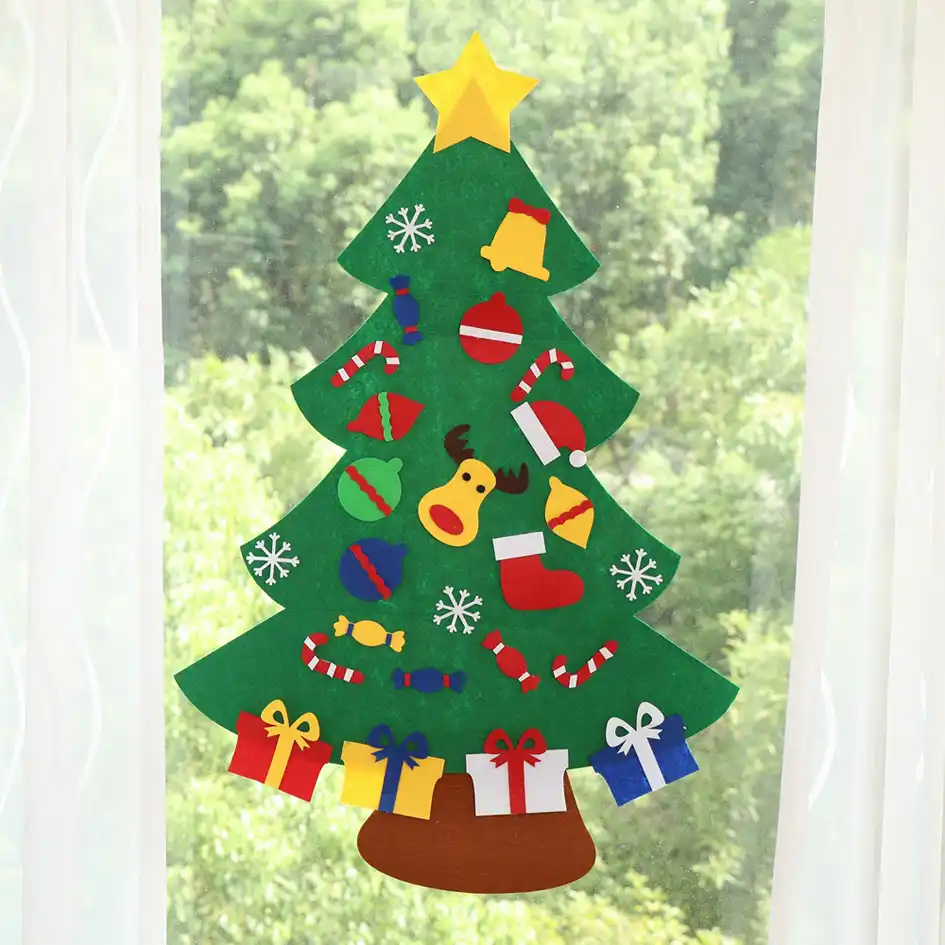 ourwarm kids diy felt christmas tree with    .
