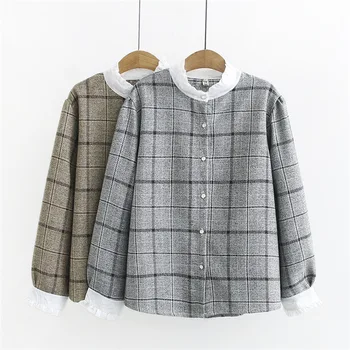 Age Reduction Big Code Grid Shirt Fat Mm202020 Foreign Style Joker Lace Collar Shirt Backing Shirt 679
Age Reduction Big Code Grid Shirt Fat Mm202020 Foreign Style Joker Lace Collar Shirt Backing Shirt 679