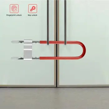 U Shape Lock cerradura Bicycle office warehouse for fingerprint U shape lock aluminum alloy fingerprint door lock support USB 
U Shape Lock cerradura Bicycle office warehouse for fingerprint U shape lock aluminum alloy fingerprint door lock support USB