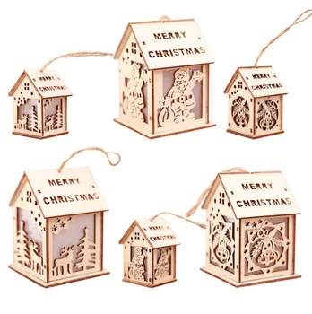 Festival Led Light Wood House Christmas Tree Decorations For Home Nice Illuminated Wooden House DIY Gift Window Decoration 2021
Festival Led Light Wood House Christmas Tree Decorations For Home Nice Illuminated Wooden House DIY Gift Window Decoration 2021
