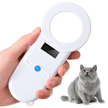 134.2Khz RFID Reader Digital Display ABS USB Rechargeable Livestock Dog Cat Animal Handheld Pet Microchip Scanner Horse Portable
134.2Khz RFID Reader Digital Display ABS USB Rechargeable Livestock Dog Cat Animal Handheld Pet Microchip Scanner Horse Portable