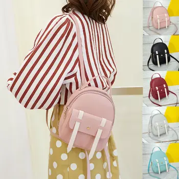 Women Mini Bags Backpack Girl Shoulder Bag Rucksack PU Travel Bags Fashion Casual Waterproof Multifunction Travel Schoolbag
Women Mini Bags Backpack Girl Shoulder Bag Rucksack PU Travel Bags Fashion Casual Waterproof Multifunction Travel Schoolbag