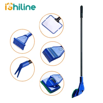 5 in 1 Aquarium Cleaning Tools Aquarium Tank Clean Set Fish Net Gravel Rake Algae Scraper Fork Sponge Brush Glass Cleaner
5 in 1 Aquarium Cleaning Tools Aquarium Tank Clean Set Fish Net Gravel Rake Algae Scraper Fork Sponge Brush Glass Cleaner