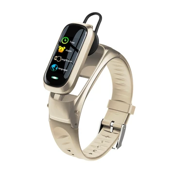 B9 Wireless Earphone Smart Watch Heart Rate Blood Pressure Fitness Bracelet 5.0AI Voice Bluetooth Headset Watch
B9 Wireless Earphone Smart Watch Heart Rate Blood Pressure Fitness Bracelet 5.0AI Voice Bluetooth Headset Watch