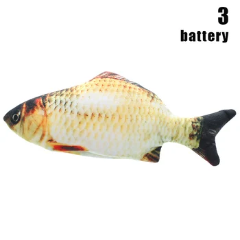 Cat Electric Wagging Fish Toy Chew Resistant Realistic Simulation Fish Plush Stuffed Toy SP99
Cat Electric Wagging Fish Toy Chew Resistant Realistic Simulation Fish Plush Stuffed Toy SP99