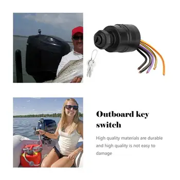 Ji84 Ignition Key Switch Fit For Mercury Outboard Motors 87-88107 Car Repair And Modification Accessories
Ji84 Ignition Key Switch Fit For Mercury Outboard Motors 87-88107 Car Repair And Modification Accessories