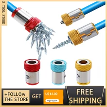 Magnetic Ring Anti-slip Batch Head Alloy Magnetic Ring Electric Screwdriver Bit Anti-corrosion Strong Magnet Manual Screw Bit
Magnetic Ring Anti-slip Batch Head Alloy Magnetic Ring Electric Screwdriver Bit Anti-corrosion Strong Magnet Manual Screw Bit