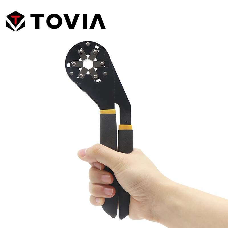 TOVIA 8inch High Carbon Steel hexagon Pliers Wrench Omnipotent Wrench Universal Spanner Multifunctional Home Repair Tools 
TOVIA 8inch High Carbon Steel hexagon Pliers Wrench Omnipotent Wrench Universal Spanner Multifunctional Home Repair Tools