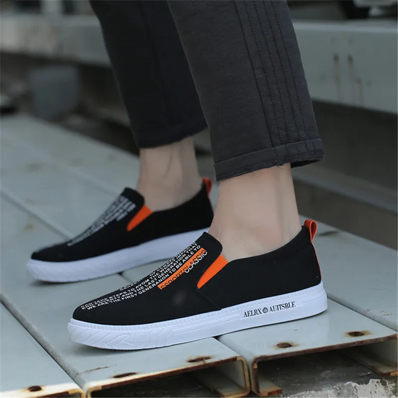 Men Canvas Shoes Simple Casual Mens Loafers 2019 Autumn High Quality Anti-Slip Comfortable Vulcanized Shoes Man Flats sneakers
Men Canvas Shoes Simple Casual Mens Loafers 2019 Autumn High Quality Anti-Slip Comfortable Vulcanized Shoes Man Flats sneakers