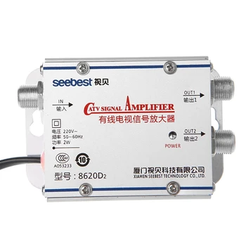2020 New 2 Way CATV VCR TV Antenna Signal Amplifier 220V 45-860MHz Booster Splitter 
2020 New 2 Way CATV VCR TV Antenna Signal Amplifier 220V 45-860MHz Booster Splitter