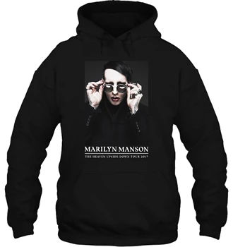Funny white Black tee Marilyn Manson THE HEAVEN UPSIDE DOWN TOUR Men's Streetwear men women Hoodies Sweatshirts
Funny white Black tee Marilyn Manson THE HEAVEN UPSIDE DOWN TOUR Men's Streetwear men women Hoodies Sweatshirts