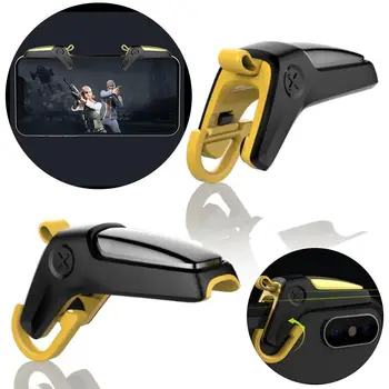 Pair Mobile Game Controller Trigger Aim Button for PUBG Shooter Joystick Gamepad for Android iPhone Samsung Gaming Accessories
Pair Mobile Game Controller Trigger Aim Button for PUBG Shooter Joystick Gamepad for Android iPhone Samsung Gaming Accessories