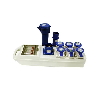IP65 waterproof Industrial Socket Box Distribution Box Shell Maintenance Box 16A Portable Power Source Electrical Socket Outlet
IP65 waterproof Industrial Socket Box Distribution Box Shell Maintenance Box 16A Portable Power Source Electrical Socket Outlet