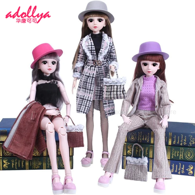 Комплект одежды для кукол Adollya 1/3 BJD включая шляпу сумки одежду куклы аксессуары
