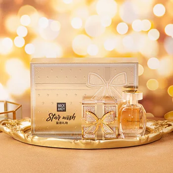 Wishing Star Bow Gift Box Face Powder Perfume Combined Seductive fragrance fresh and elegant woman perfume
Wishing Star Bow Gift Box Face Powder Perfume Combined Seductive fragrance fresh and elegant woman perfume