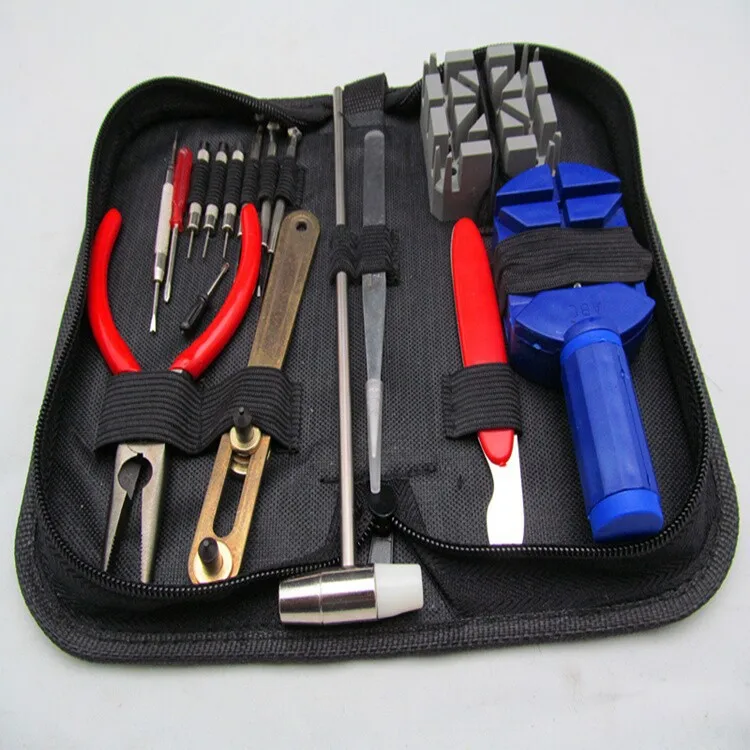 Watch Maintenance Open Back Cover Split Watch Strap Maker Repair Watch Tool Kit Package 16-Piece Set Water Adjuster
Watch Maintenance Open Back Cover Split Watch Strap Maker Repair Watch Tool Kit Package 16-Piece Set Water Adjuster