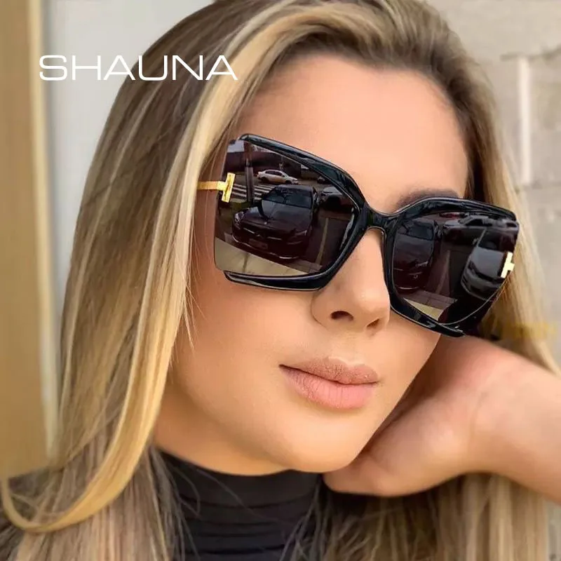 SHAUNA Oversize Butterfly Sunglasses Brand Designer Fashion Gradient Shades UV400
SHAUNA Oversize Butterfly Sunglasses Brand Designer Fashion Gradient Shades UV400