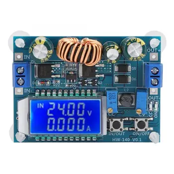 Step Up Down Buck Boost Power Supply Pressure Module Constant Voltage Current LCD Digital Display LCD Step Up Down Module 
Step Up Down Buck Boost Power Supply Pressure Module Constant Voltage Current LCD Digital Display LCD Step Up Down Module