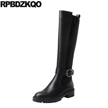 fur riding round toe casual long tall 2019 block knee high black belts chunky boots luxury brand shoes women winter equestrian 
fur riding round toe casual long tall 2019 block knee high black belts chunky boots luxury brand shoes women winter equestrian