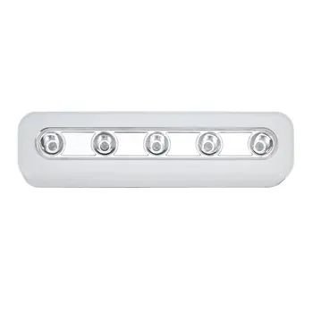 2017 NEW Super Brightness Wireless Wall Light 5 LED Cabinet Closet Self-Stick Tap Light Home Night Emergency Touch Light Lamp
2017 NEW Super Brightness Wireless Wall Light 5 LED Cabinet Closet Self-Stick Tap Light Home Night Emergency Touch Light Lamp